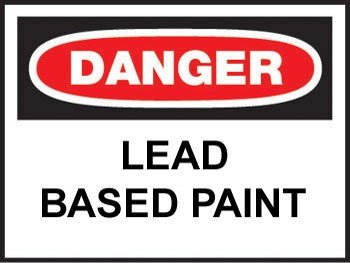 Lead Paint Sign