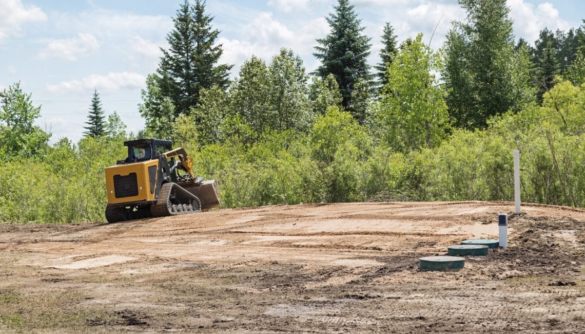 Septic field